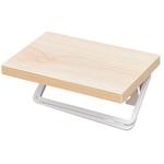 木製棚付き トイレットペーパーホルダー YAMAZEN(山善)