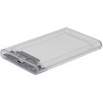 USB3.2Gen1・USB2.0対応 2.5インチSATA SSD/HDDクリアケース アイネックス