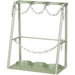 ボンベスタンド(1500L・3本用) KBS15-3 久喜製作所