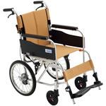 サニタリー車いす STR-2 イエローブラウン(W580) MIKI