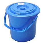 ポリペール(蓋付)5．2L YP-5 (230X225MM) ブルー 矢崎化工