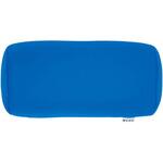 ポジショニングに便利な筒型クッション MOGU 青 クイックエスピーセンター