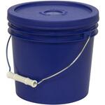 ポリ密閉容器(トスロン) 4L(202X184MM) ブルー トスロン