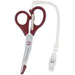 マツヨシ ナースハサミ(袋付) MY-NS0330BU(バーガンデ 松吉医科器械