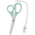 マツヨシ ナースハサミ(袋付) MY-NS0330G(グリーン) 松吉医科器械