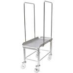 HACCPER300オールステンレス袋キャリー 1袋用 HS1-372 EBM(江部松商事)