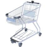 カートロックキー付き大型ショッピングカート PV312E-C100-K-2 大和産業