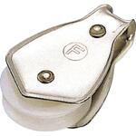 滑車 Fブロック(デルリン) 参考使用荷重0．29kN 最大使用ロープ径5mm 水本機械製作所