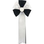 記章葬儀用 五方  黒  1箱(100個入り) ササガワ