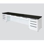 サイド実験台 スチールユニット・オープン型 SSSAシリーズ アズワン