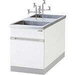 実験用流し台 ステンレス SUS304 600×1500×800/960mm アズワン