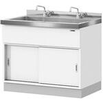 窓下実験用流し台 引き戸仕様 DMBシリーズ アズワン