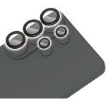 Galaxy S26 Ultra (SC-53G) レンズガラスフィルム アルミフレーム 高透明 10H 指紋防止 エレコム