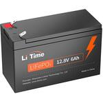 LiTime 12V6Ahリン酸鉄リチウムイオンバッテリー LiTime
