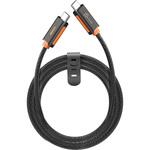 USB-C to USB-C 240W 高耐久、柔軟ダブル編組、急速充電ケーブル1m j5 create