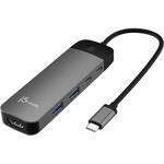 USB-C to 4K60Hz HDMI&画面ON/OFFスイッチ付+PD100W 6in1 マルチハブ j5 create