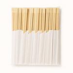 竹双生箸 8寸(無地ハカマ) 100膳入り ヤマキヤ