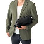 豊岡製牛革3ルームセカンドバッグ 平野鞄