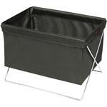 ミニサイドワゴン・ナイロン R-333BK(ブラック) サキ