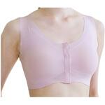 前あきハーフトップ さらっとタイプ NP2055(M)スモークピンク グンゼ