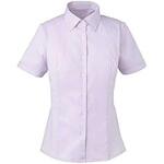 半袖シャツブラウス ESB442(ラベンダー)19ゴウ カーシーカシマ