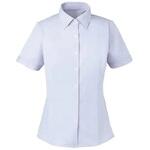 半袖シャツブラウス ESB442(ブル-)19ゴウ カーシーカシマ