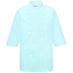 兼用コックシャツ 421-71(サックス) SS KAZEN