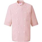 兼用コックシャツ 421-73(ピンク) SS KAZEN