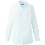 レディスシャツ長袖 620-10(シロ) S KAZEN