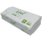 リビィエブリデイペーパータオル中判 8784(200マイイリX48コ) 溝端紙工