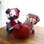 チェック柄 スナッフィー BON TON TOYS