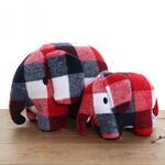 チェック柄 エレファント BON TON TOYS