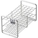 試験管立(10mm用)50本立 SS10-50(5X10)55MM 三和化研工業