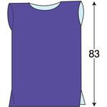 検査用上着(ディスポ検査衣) IP-200(フリーサイズ)100マイ バイリーンクリエイト