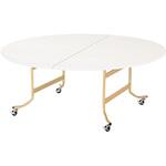 抗ウイルスフライト式介護食堂テーブル OSL-M900R(900X700) ニシキ工業