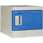 樹脂製ロッカー(組立式) MT-TPLA280E-1B(アオ) MTセキュリティジャパン