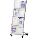 全面ビューパンフレットスタンド TZPS-K24(2レツ4ダン) ノーリツイス