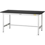 耐薬品ケミテクト天板ラボテーブル SLK-975-BKW(ブラック) 山金工業