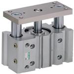 ガイド付シリンダ STGシリーズ すべり軸受(STG-M-100～) CKD