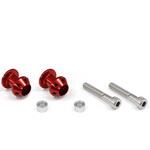 荷掛フック RED (2個SET) ACTIVE(アクティブ)[バイク部品]