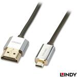 HDMI 2.0 Type-A to Type-D極細ケーブル LINDY