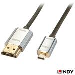 HDMI 2.0 Type-A to Type-D極細ケーブル LINDY