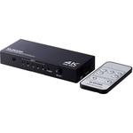 DH-SW4KP51BK HDMI切替器(5ポート) PC ゲーム機 マルチディスプレイ ミラーリング 専用リモコン付き エレコム