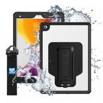 ARMOR-X - IP68 Waterproof Case with Hand Strap for iPad ( 9th/8th/7th ) [ Black ] ARMOR-X
