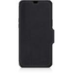 AP2N-HYBRF-BKRL ITSKINS - Hybrid Folio Leather for iPhone 13 mini/12 mini [ Black with real leather ] ITSKINS