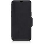 ITSKINS - Hybrid Folio Leather for iPhone 13 Pro [ Black with real leather ] ITSKINS