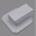 壁面用配線モール ニュ-・エフモ-ル エンド フランジ型 0号 マサル工業