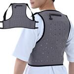 気化熱 水冷式ベスト 冷却ベスト 水だけ ミズフィット MIZUfit フリーサイズ バッテリー不要 YAMAZEN(山善)