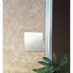 プレート正面付タイプ ステンレス無地 160×160×2 光