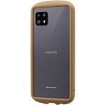 AQUOS sense6 SH-54B/SHG05 耐衝撃背面クリアケース 「madeu」 ストラップホール付 ゲンキ
